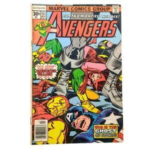 The Avengers # 157 FN New Villain : Ghost Of Stone Marvel Comics Captain America